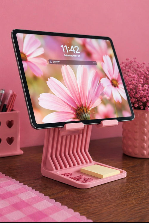 Ipad stand organizer